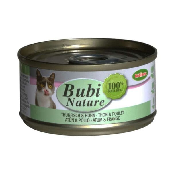 BUBIMEX Bubi Nature Thon & Poulet : aliment humide