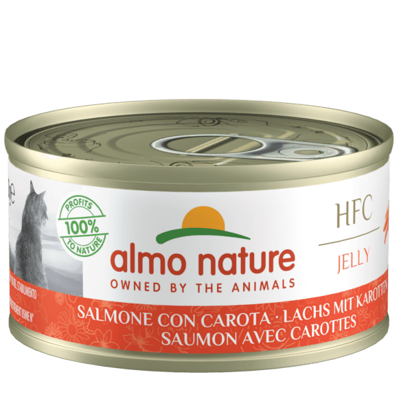 Almo Nature Jelly Saumon Carotte