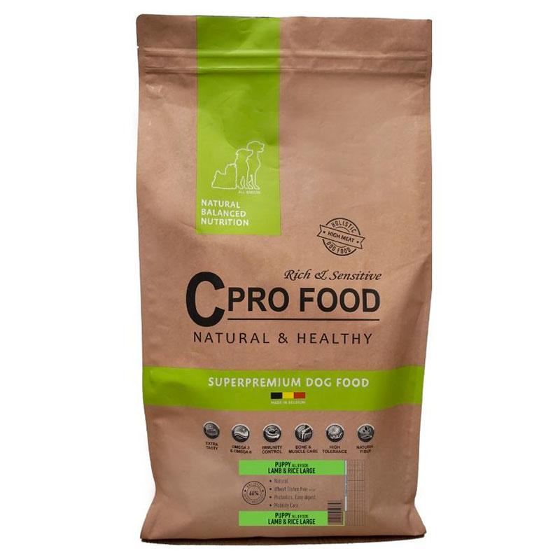 CPro Food Chiots Grandes Races Agneau et Riz