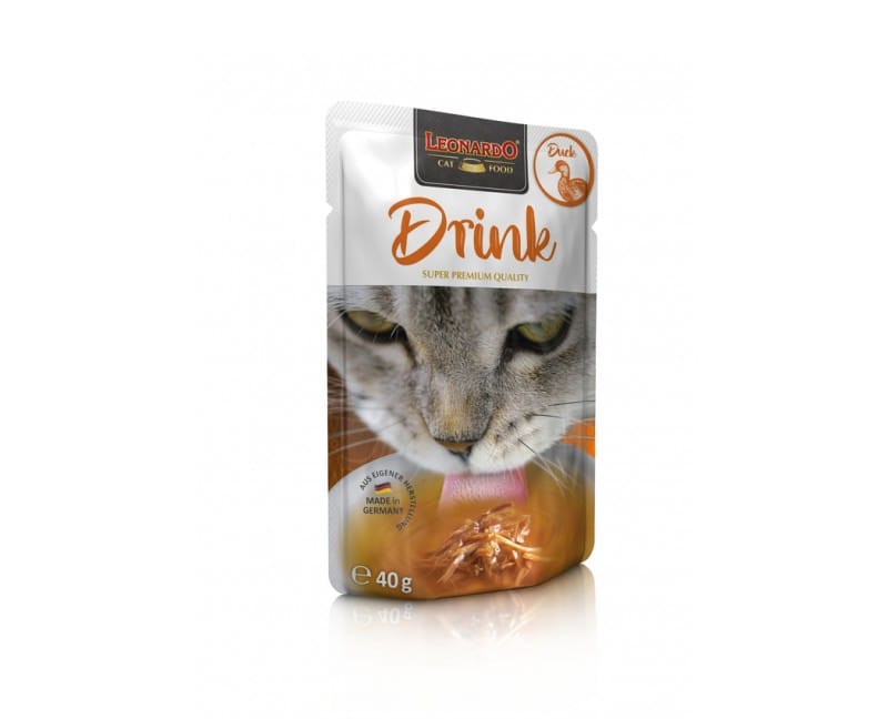 Leonardo Drink Canard : boisson pour chat