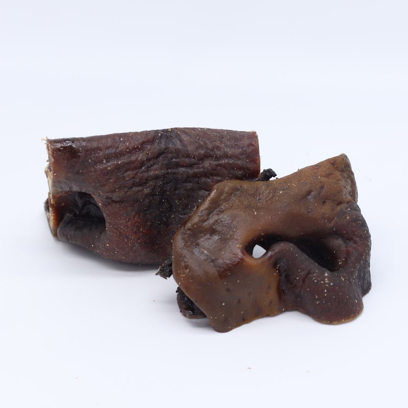 Nez de boeuf séchés pour chiens