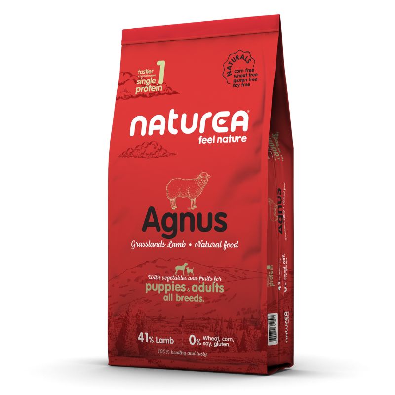 Naturea Adulte Agneau croquettes hypoallergéniques monoprotéinées pour chiens