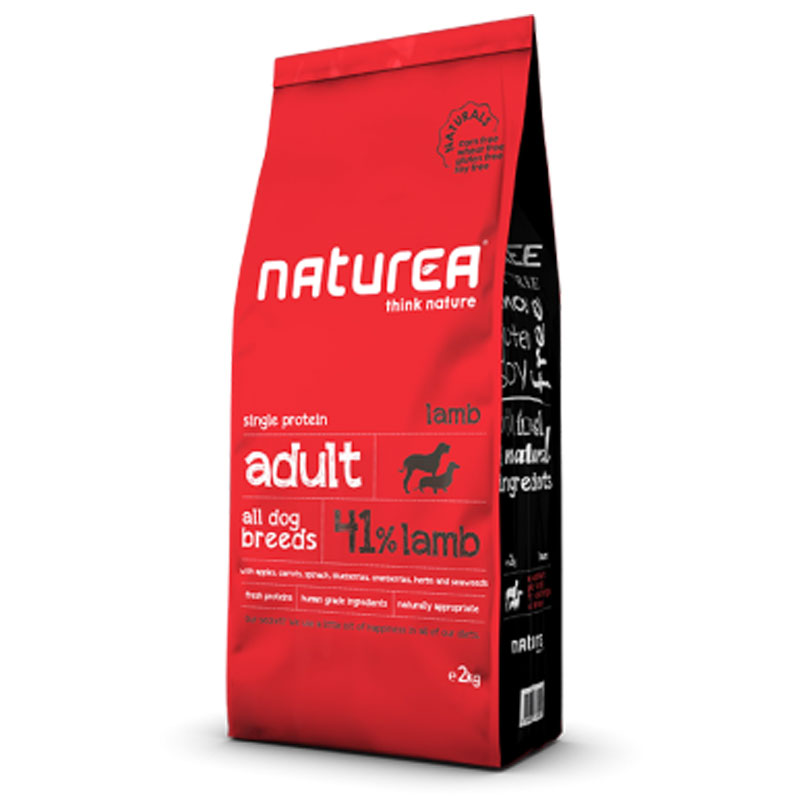 Naturea Adulte Agneau croquettes hypoallergéniques monoprotéinées pour chiens
