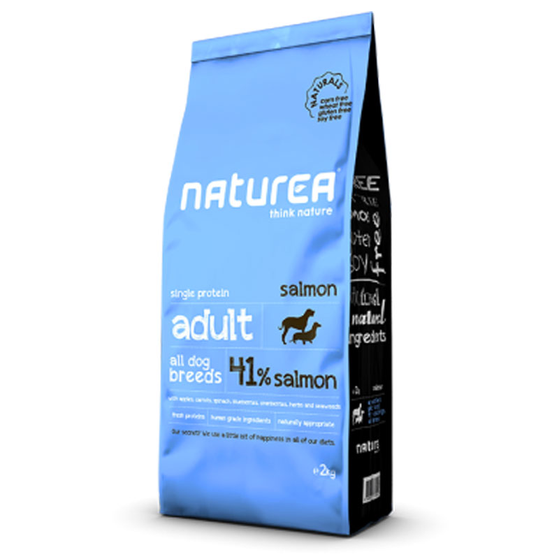 Naturea Adulte Saumon croquettes hypoallergéniques pour chiens