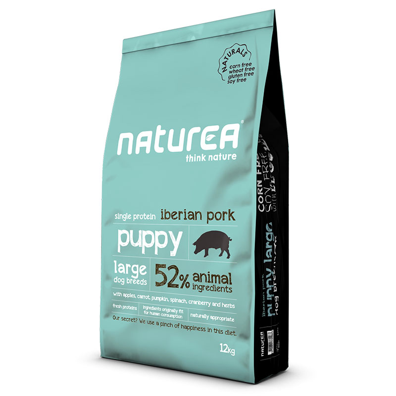 Naturea Chiot Porc Ibérique croquettes pour chiens