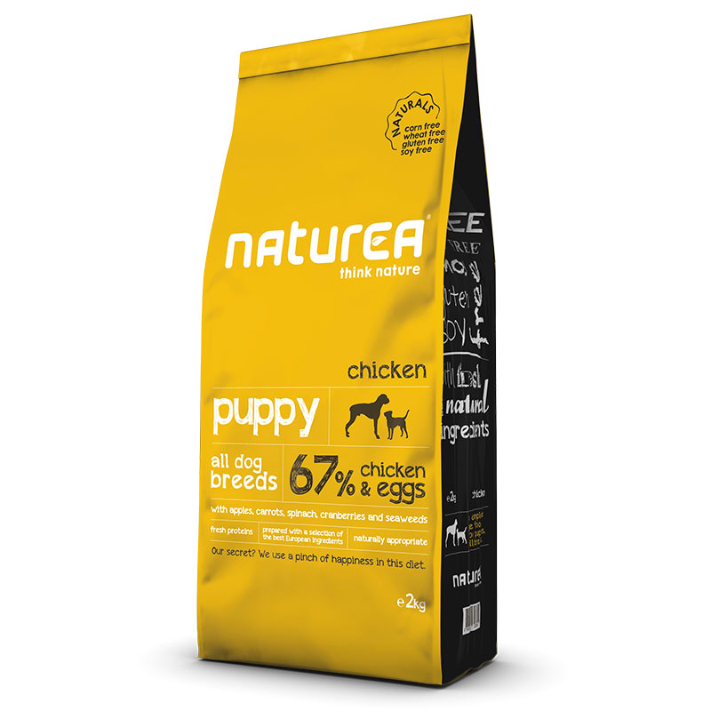 Naturea Chiot Poulet croquettes pour chiens