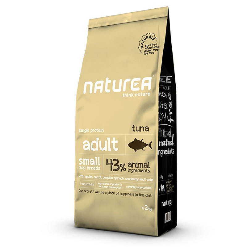 Naturea Adulte Thon Petites Races croquettes pour chiens allergiques