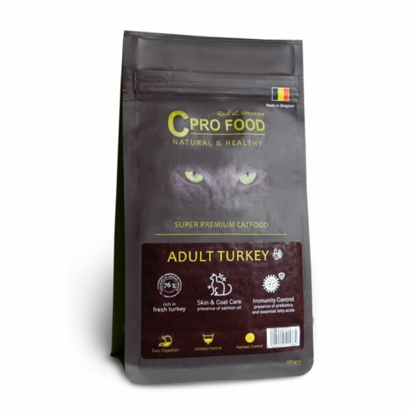 CPro Food Adulte Dinde croquettes pour chats