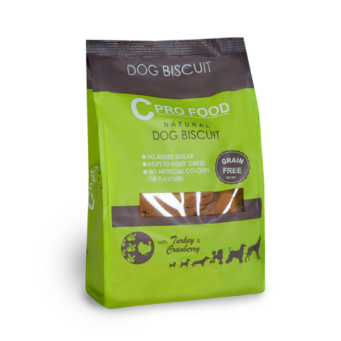 biscuits pour chien Dinde et Canneberge