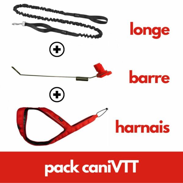 Pack caniVTT longe barre et harnais
