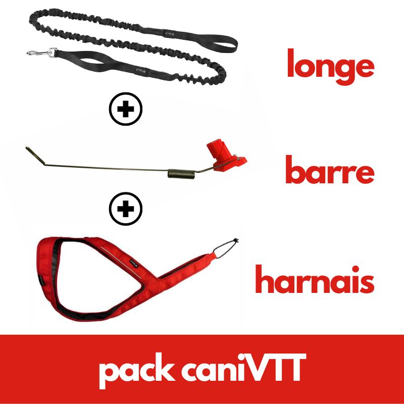Pack caniVTT longe barre et harnais