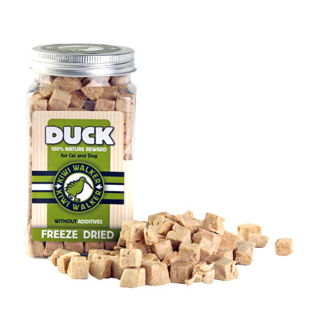 friandises lyophilisées canard pour chiens et chats kiwi walker