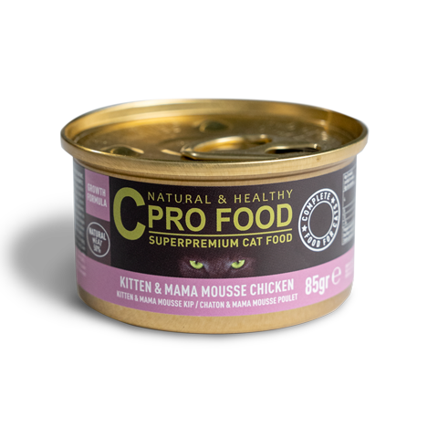 Mousse chaton et mères au poulet CProFood