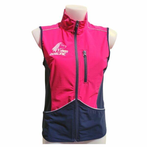 Veste conducteur femme IronDogLine fuchsia