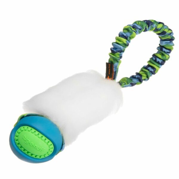 Tug de poche en fourrure avec balle - Tug-E-Nuff