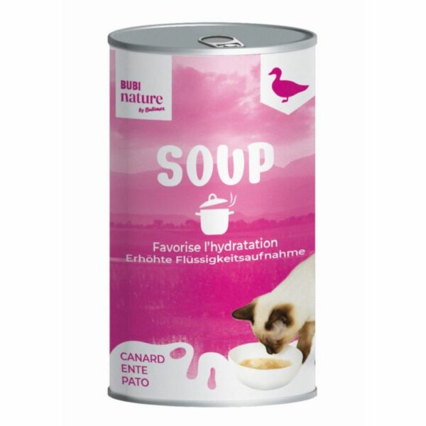 Soupe pour chats Canard Bubimex