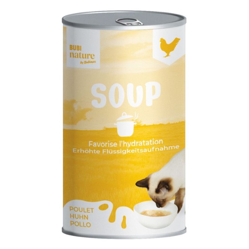 Soupe pour chats Poulet Bubimex