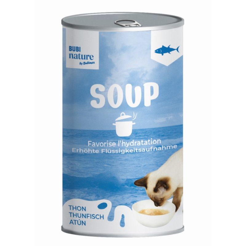 Soupe pour chats Thon Bubimex