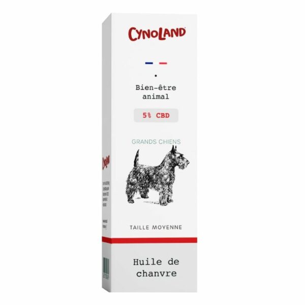 Huile de CBD pour chien 5% et 10%