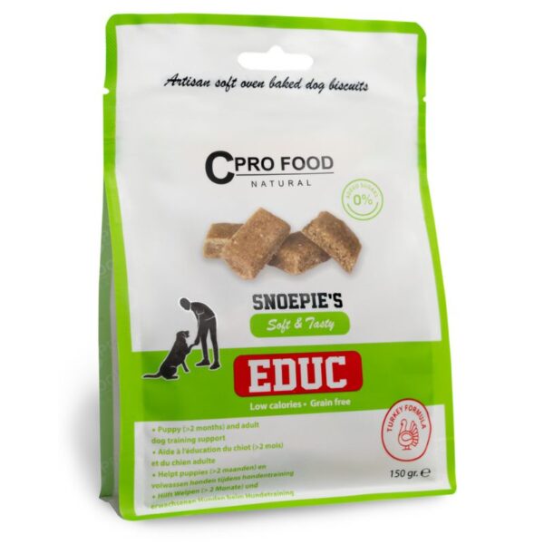 Friandises pour chien semi humides Éducation sans céréales CProFood