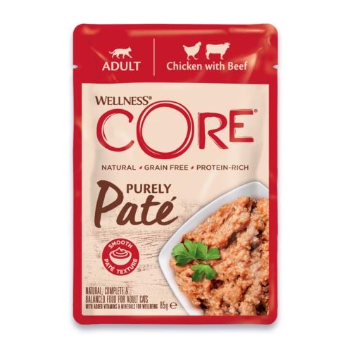 Wellness CORE Purely Pâté Poulet Boeuf
