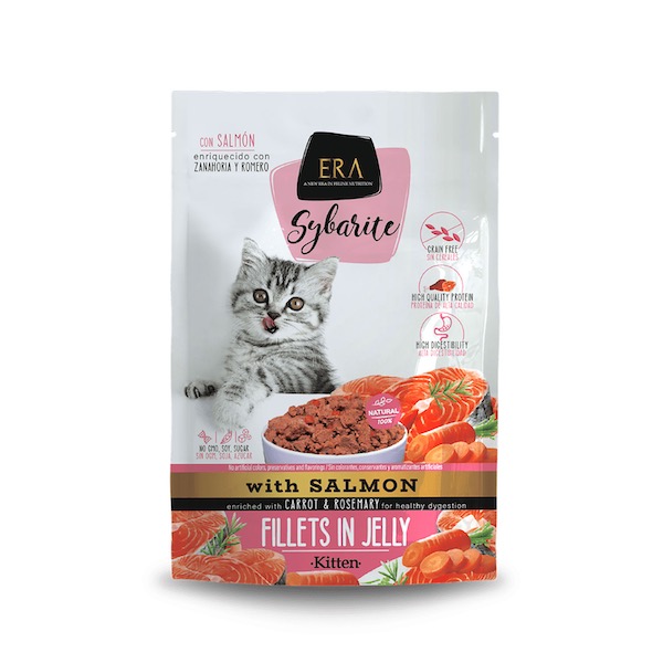 Era filets en gelée pour chaton