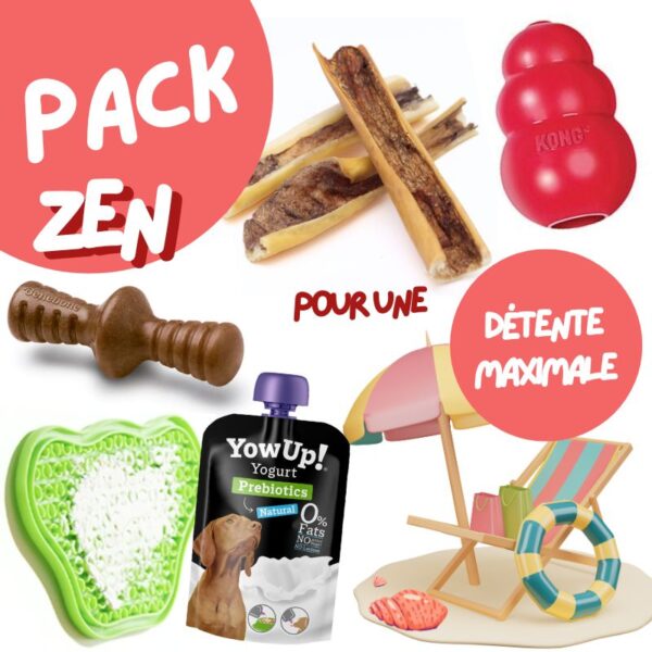pack zen pour chien détendu