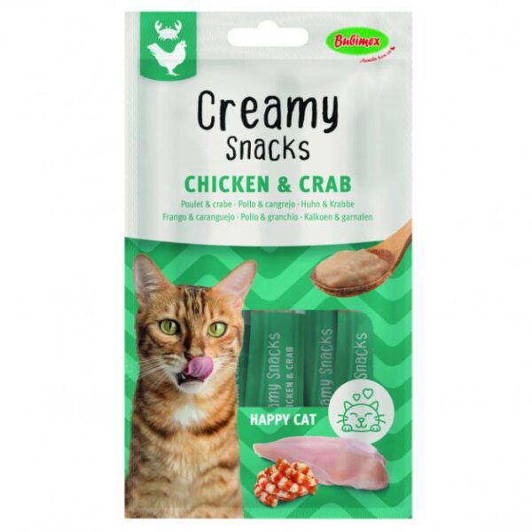 Creamy Snacks Poulet Crabe Bubimex