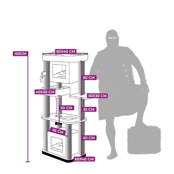 Arbre à chats Villa 150