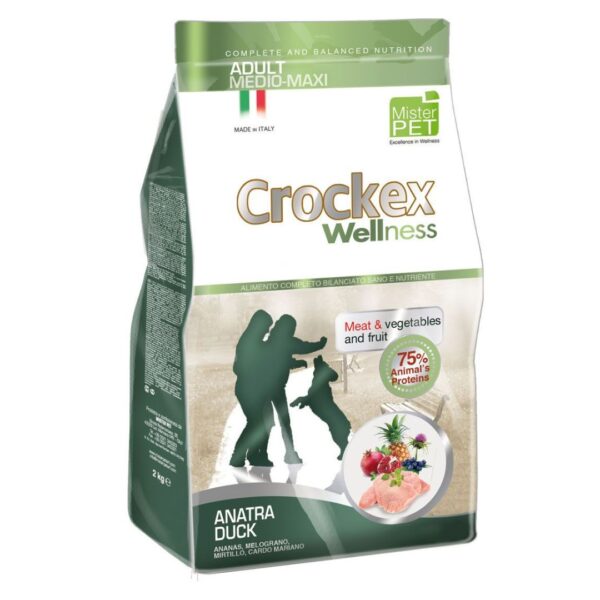 Crockex Canard : croquettes pour chiens adultes