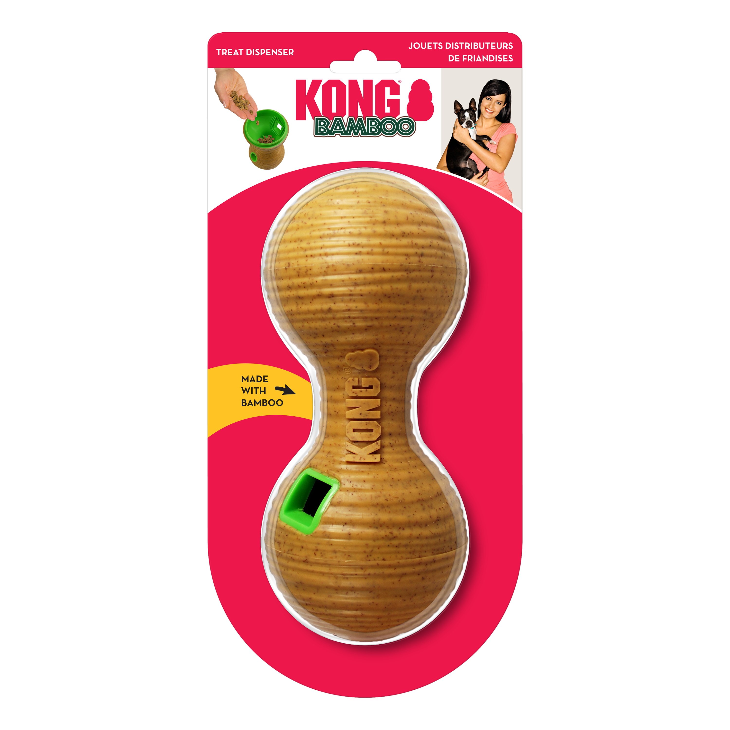 Kong Bamboo Feeder Dumbbell