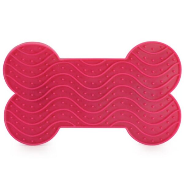 Tapis de léchage Camon rose