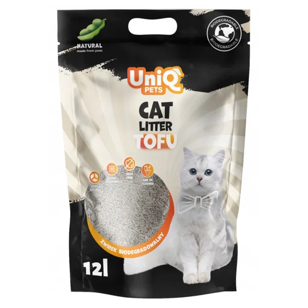 Litière Tofu Uniq Pets Naturelle
