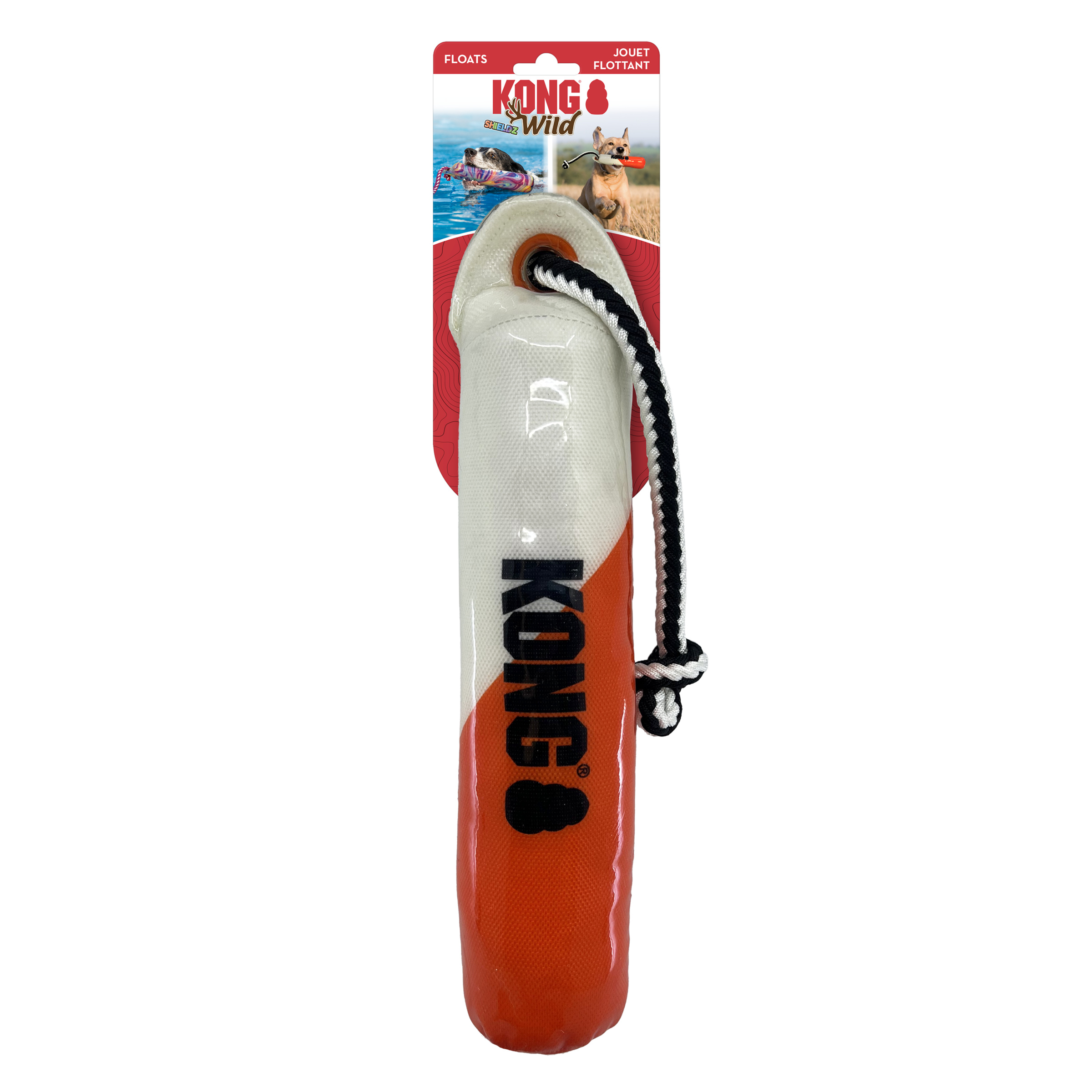 KONG Wild Shieldz Training Dummy jouet flottant pour chien
