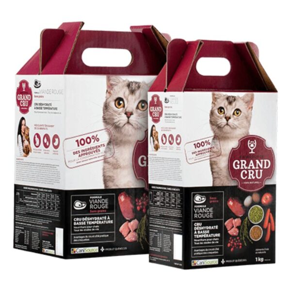 CaniSource Grand Cru Viande Rouge pour Chat Sans Céréales