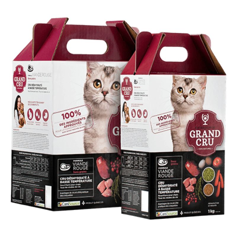 CaniSource Grand Cru Viande Rouge pour Chat Sans Céréales
