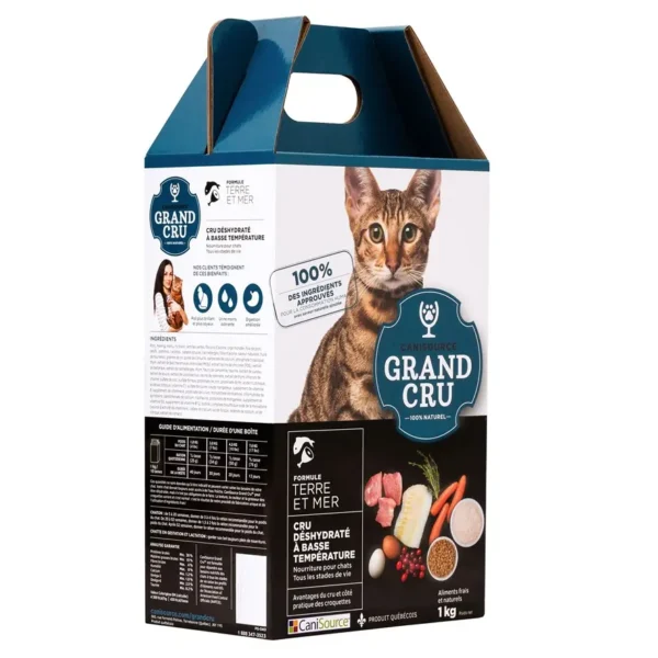 CaniSource Grand Cru Terre et Mer pour Chat Sans Céréales