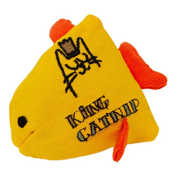 King Catnip Poisson doré jouet pour chat