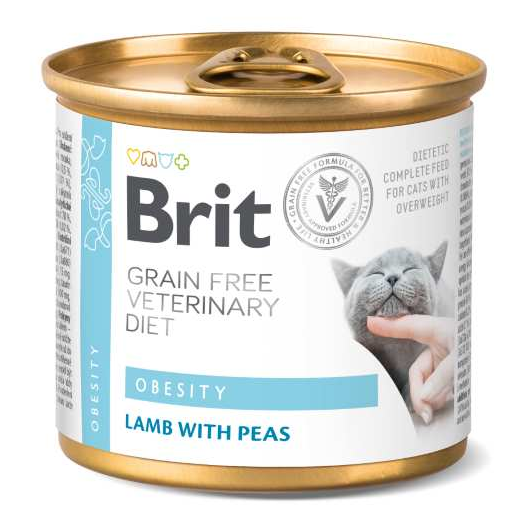 Brit Veterinary Diet Obesity Chat Aliment Humide