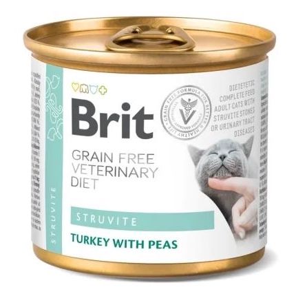 Brit Veterinary Diet Struvite Chat Aliment Humide